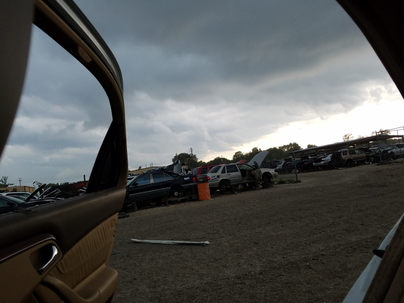 Illustration for article titled Trapped in a mega storm at a junkyard (update)